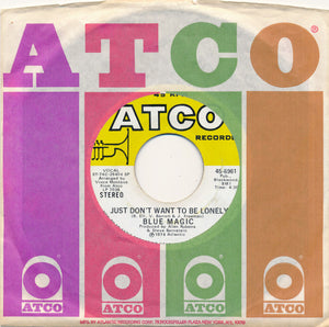 Blue Magic - Sideshow / Just Don't Want To Be Lonely