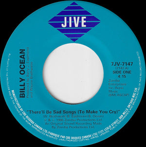 Billy Ocean - There'll Be Sad Songs (To Make You Cry) / If I Should Lose You