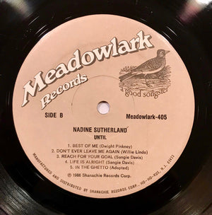 Nadine Sutherland - Until