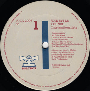 Style Council, The - Internationalists - 1985