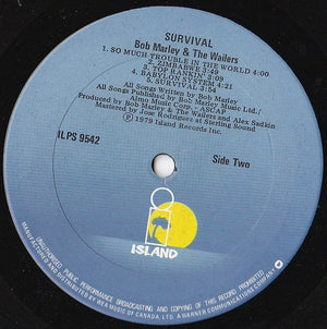 Bob Marley & The Wailers - Survival - 1979