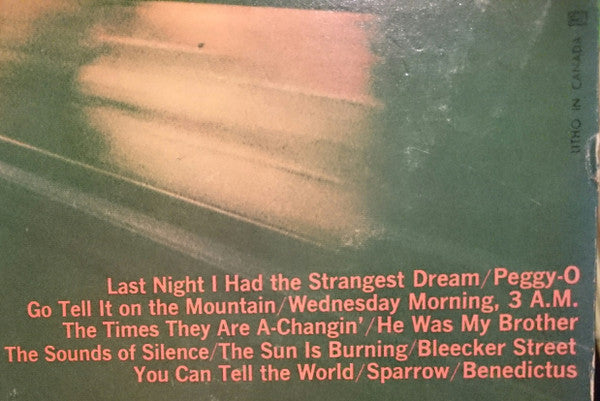 Simon & Garfunkel - Wednesday Morning, 3 A.M.