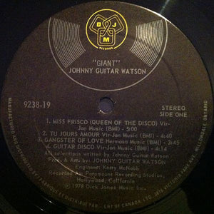 Johnny Guitar Watson - Giant - 1978
