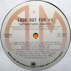 Brothers Johnson - Quincy Jones Presents - Look Out For #1 - 1976