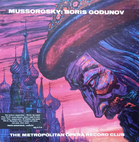 Modest Mussorgsky - Giorgio Tozzi, Metropolitan Opera House Orchestra, The, Dimitri Mitropoulos - Boris Godunov - 1956