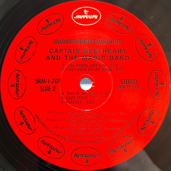 Captain Beefheart - Unconditionally Guaranteed