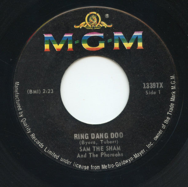 Sam The Sham & The Pharaohs - Ring Dang Doo / Don't Try It