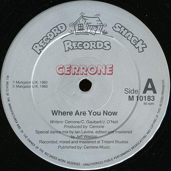 Cerrone - Where Are You Now 1983 - Quarantunes