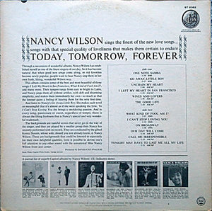 Nancy Wilson - Today, Tomorrow, Forever - 1964