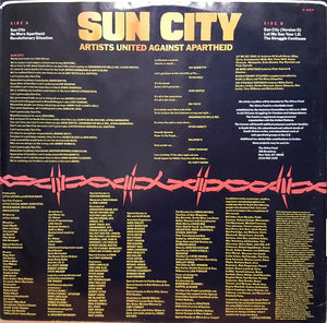 Artists United Against Apartheid - Sun City - 1985