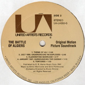 Ennio Morricone - Battle Of Algiers - Original Motion Picture Soundtrack