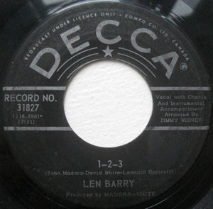 Len Barry - 1 - 2 - 3