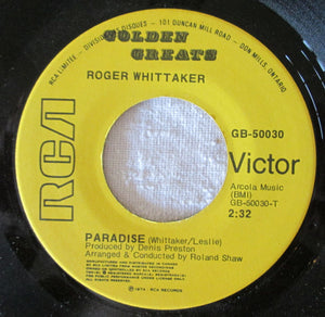 Roger Whittaker - The Last Farewell / Paradise