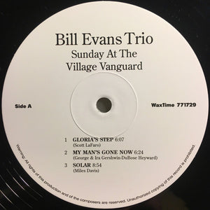 Bill Evans Trio, The - Sunday At The Village Vanguard - 2012