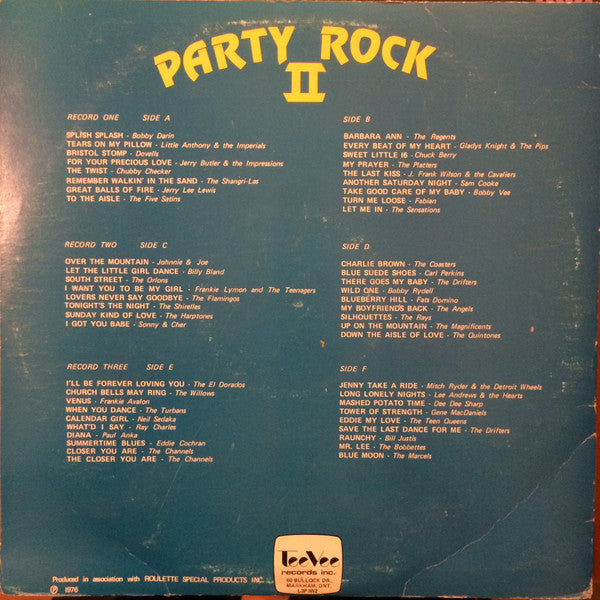 Various - Party Rock II - 1976
