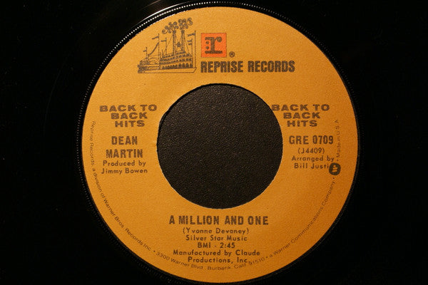 Dean Martin - Everybody Loves Somebody / A Million And One -