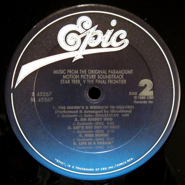 Jerry Goldsmith - Star Trek V: The Final Frontier (Original Motion Picture Soundtrack)