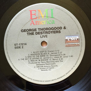 George Thorogood & The Destroyers - Live - 1986