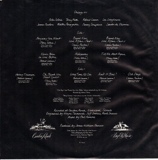 Chicago  - Chicago VIII Vinyl Record