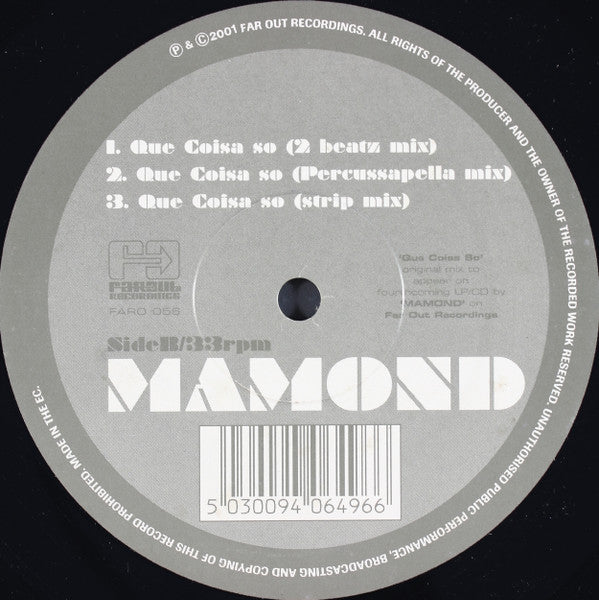 Mamond - Que Coisa So? - 2001