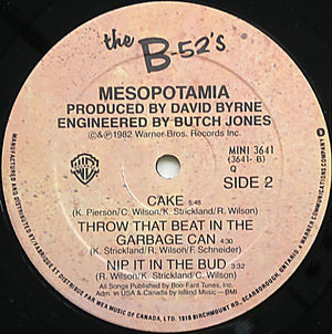 B-52's, The - Mesopotamia - 1982