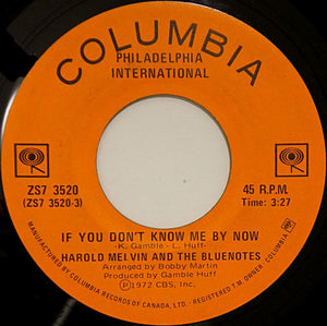 Harold Melvin And The Blue Notes - If You Don't Know Me By Now - 1972