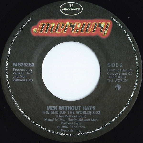 Men Without Hats - Pop Goes The World - 1987