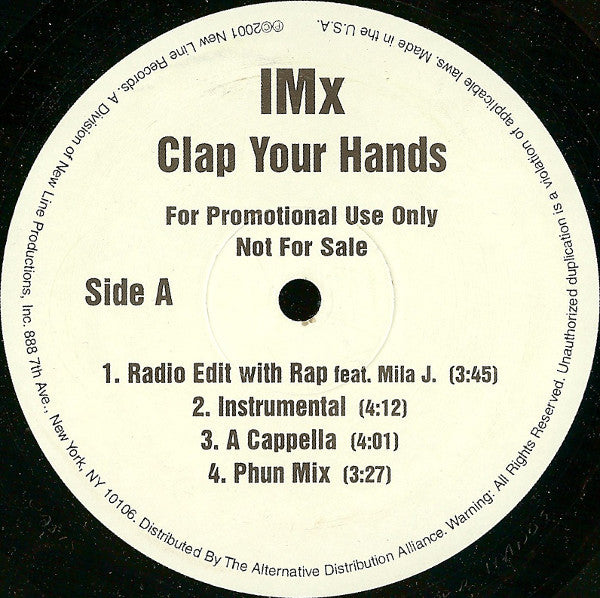 IMx - Clap Your Hands