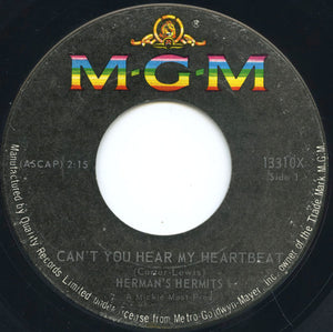 Herman's Hermits - Can't You Hear My Heartbeat Vinyl Record