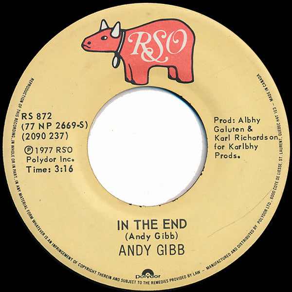 Andy Gibb - I Just Want To Be Your Everything - 1977