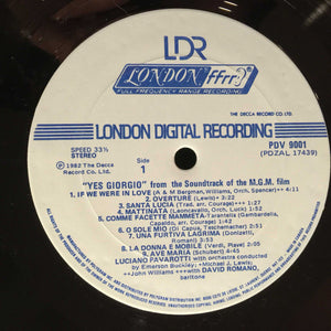 Luciano Pavarotti - Yes, Giorgio