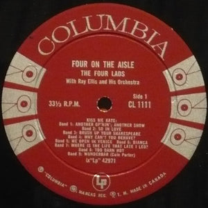 The Four Lads - The Four Lads Sing: Four On The Aisle
