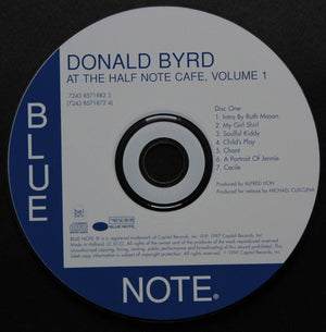 Donald Byrd - At The Half Note Cafe, Volumes 1 & 2 (CD) - 1997