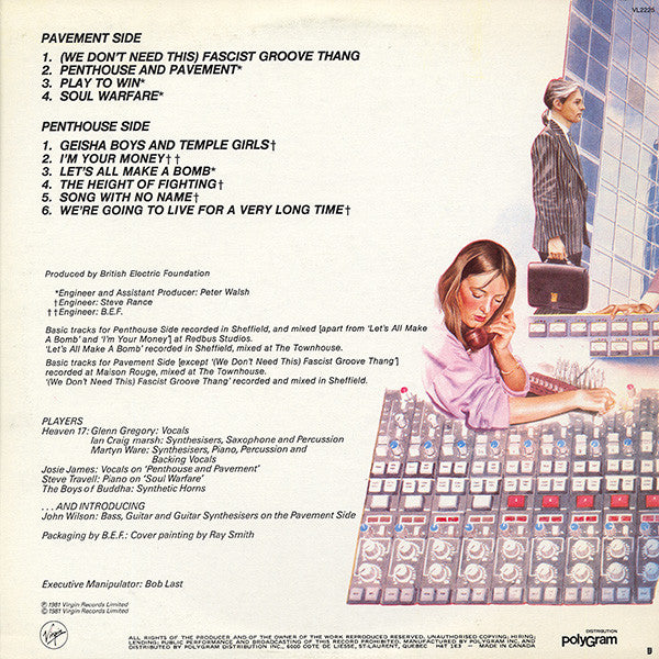 Heaven 17 - Penthouse And Pavement - 1981