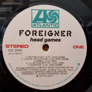 Foreigner - Head Games