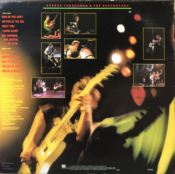George Thorogood & The Destroyers - Live - 1986
