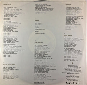 Eurythmics - Savage - 1987