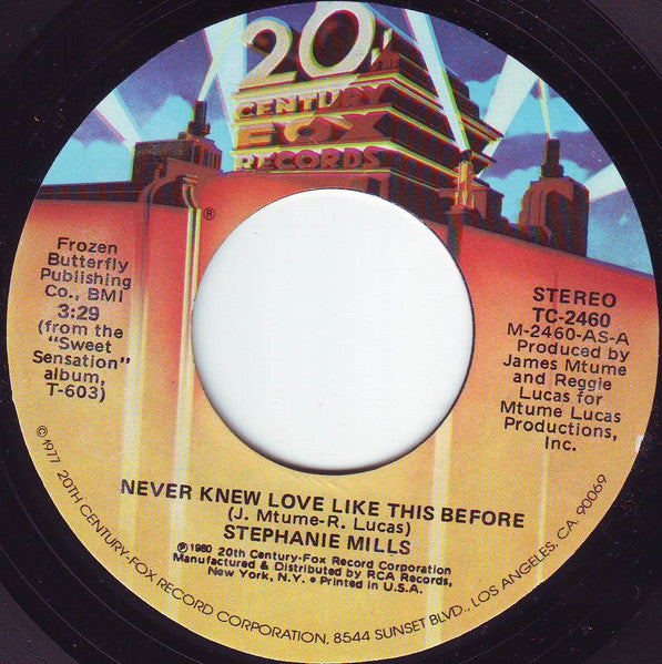 Stephanie Mills - Never Knew Love Like This Before - 1980
