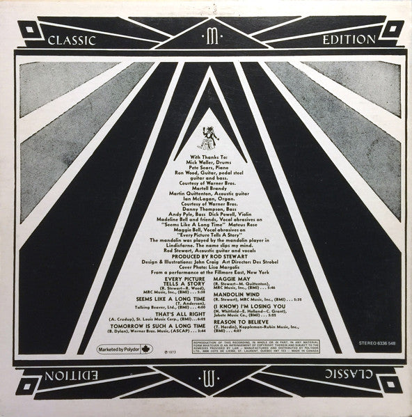Rod Stewart - Every Picture Tells A Story - 1977