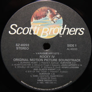 Various - Rocky IV - Original Motion Picture Soundtrack - 1985
