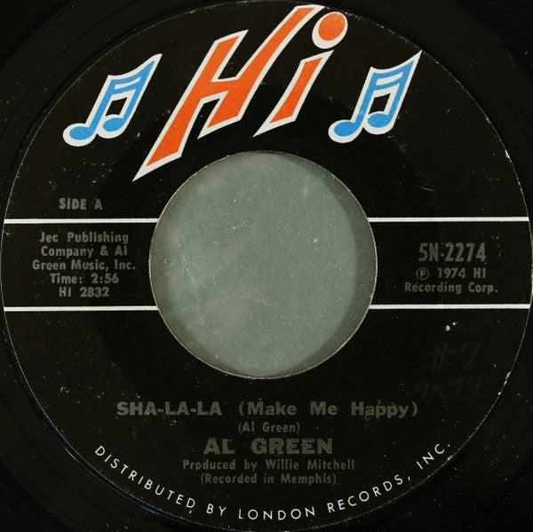 Al Green - Sha-la-la (Make Me Happy) / School Days - 1974