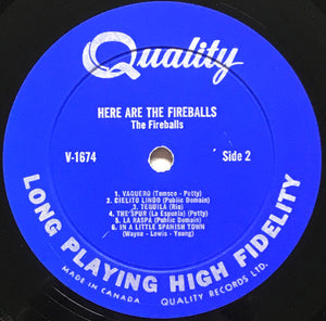 The Fireballs - Here Are The Fireballs