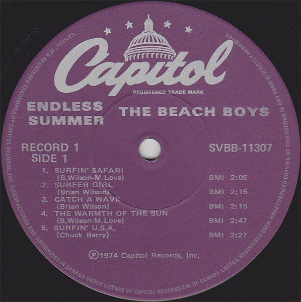 Beach Boys, The - Endless Summer - 1980