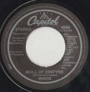 Wings (2) - Mull Of Kintyre