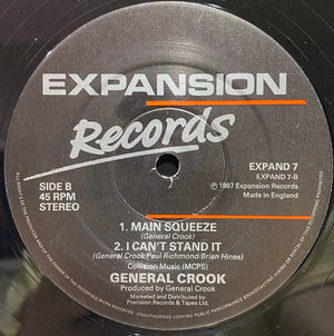 General Crook - I Can't Stand It