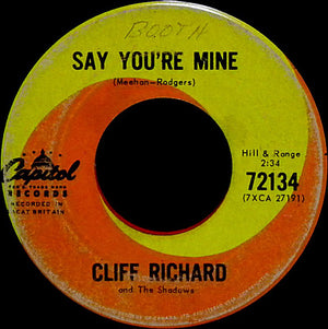 Cliff Richard & The Shadows - Don't Talk To Him - 1963