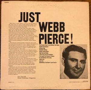 Webb Pierce - Just Webb Pierce