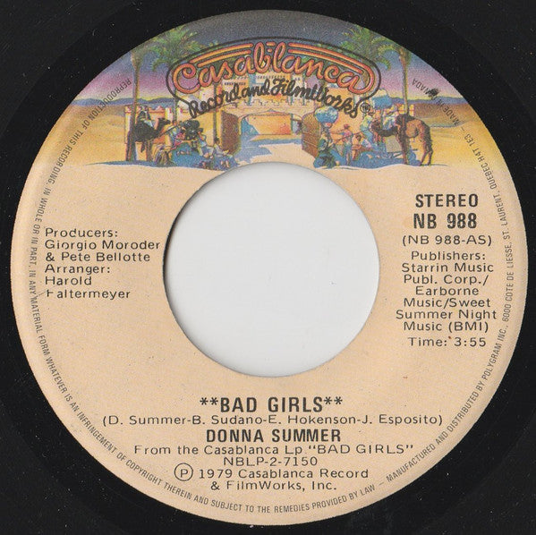 Donna Summer - Bad Girls