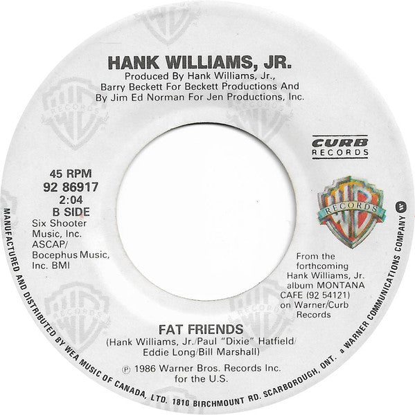 Hank Williams Jr. - Country State Of Mind