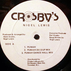 Nigel Lewis - Puwah / Moving -